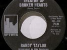 RANDY TAYLOR - THEATRE OF BROKEN HEARTS / SOUL MACHINE  - MINT