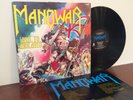 MANOWAR Hail To England  ORIGINAL 1985 MUSIC FOR NATIONS VINYL LP + INNER SLEEVE