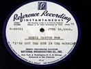 NBC Reference Recording EDDIE CANTOR 