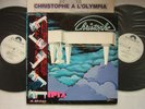 PROMO WHITE LABEL CHRISTOPHE JPN OBI 2LP OLYMPIA