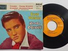 ELVIS PRESLEY rare French France EP KING CREOLE Label Orange - 86.301