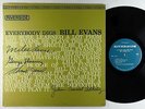 Bill Evans - Everybody Digs LP - Riverside - RLP 1129 Turquoise Label VG+