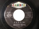 BEACH BOYS Surfin / Luau - RARE 1962 Candix 45 Their First Record  - VG