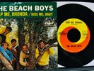 THE BEACH BOYS Help Me Rhonda Picture Sleeve & 45-Brian Wilson-CAPITOL #5295