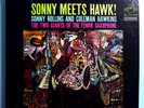 SONNY ROLLINS+COLEMAN HAWKINS SONNY MEETS HAWK RARE ORIG '63 RCA STEREO LP DG 1S