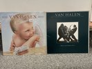 2 Van Halen vinyl records 1984 and women and children first original pressings.