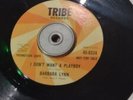 BARBARA LYNN I DON'T WANT A PLAY BOY. NEWKIND OF LOVE. TRIBE PROMO NM