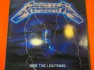 Metallica Ride the lightning UK vinyl MFN 27