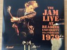 The Jam : Live At Reading University : 16 February 1978