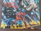 Iron Maiden,number Of The Beast,orig,give It Some Headbutts Etch+flyer,uk...