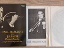 Danacord DACO 147-149 Telmanyi plays Bach sonatas  & partitas for solo violin NM