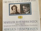 Die Welt der Symphonie- Mahler / Sibeluis Box-Set 20 LP-Deutsche Grammophon ovp