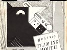 GENESIS FLAMING MOUTH SPECIAL LIVE EP  *EVIL JAM* 1981  ITALY PS PROG ROCK NM/EX
