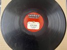 Five Crowns 1952 DOO WOP 78 Alone Again / Don't Have To Hunt RAINBOW VG/VG+ HEAR