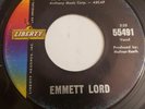 EMMETT LORD Turn Him Down /Women RARE  LIBERTY 45 rpm Vinyl Doo Wop LQQK