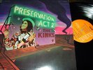 THE KINKS : PRESERVATION ACT 2  2LP 1974 RCA CPL2-5040 USA +BOOKLET