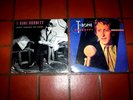 T-BONE BURNETT ( 2 ) VINYL LP lot: PROOF THROUGH THE NIGHT / TRUTH DECAY vg+