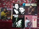 old blues vinyl albums, muddy waters, BB and Albert king, howlin wolf & 1 more