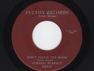 '58 Detroit R&B/DooWop CORNELL BLAKELY/Grp Don't Touch the Moon FULTON VG+ HEAR