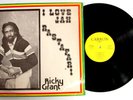 RICKY GRANT I Love Jah Rastafari LP U.S. Press SHRINK VG Vinyl DUB & ROOTS a4803