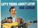 BOB LUMAN WARNER BROS. EA 1396 ROCKABILLY 45 RPM EP LET'S THINK ABOUT LIVIN'VG++