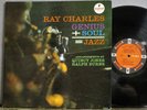 Ray Charles Genius + Soul = Jazz Original Am-Par Mono RVG Glossy Gatefold VG++