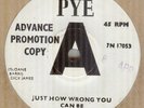 THE EPICS**BLUE TURNS TO GREY**DEMO**BEAT**THE PYE LABEL**LISTEN TO IT