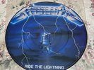 Metallica - Ride The Lightning (1986 MFN 27 P Picture Disc, No Barcode UK)