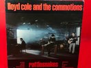 LLOYD COLE Rattlesnakes 1984 USA vinyl LP + INNER original perfect skin debut