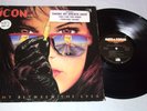 ICON Right Between The Eyes LP vinyl Megaforce/Atlantic 7 82010-1 vintage promo