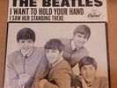 BEATLES I Want To Hold Your Hand ORIG 45 +PIC SLEEVE CAPTITOL I Saw Her Standing