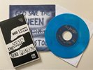 Sex Pistols - God Save The Queen. Japan/Brazil Hybrid Re-issue - Aqua Blue Vinyl