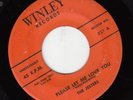 JESTERS -PLEASE LET  ME LOVE YOU / I'M FALLIN IN LOVE WINLEY 45 DOO WOP  1957 EX