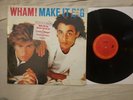 Wham  - Make It Big -EX/VG+ 1984 Synth Pop Rock Columbia Shrink Sleeve Hype 1ST