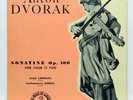 ZOHRA LADISLAV ⸺  DVORAK sonatina for violin & piano LE CHANT DU MONDE 8