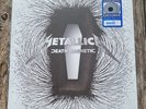 Death Magnetic by Metallica 2LP Magnetic Silver Vinyl Record Gatefold