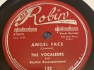 Red Robin 78 RPM The Vocaleers - Angel Face / Lovin Baby 132 E r&b doowop