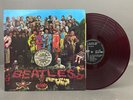 THE BEATLES SGT. PEPPER'S LONELY HEARTS CLUB BAND RED VINYL LP ULTRASONIC CLEAN