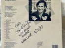 TOWNES VAN ZANDT    At My Window 1987 - RARE Autographed Signed Record Album LP