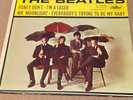 1965 THE BEATLES 4by4 M- CAPITOL SWIRL EP R-5365 RECORD AND  CARDBOARD COVER