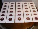 Beatles 30 COLORED VINYL 45s + 4 - IN NEW BEATLE'S 45 CASE - EVERYTHING MINT