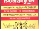 HOOTENANNY '64 BOB DYLAN JOHNNY CASH FLATT & SCRUGGS COLUMBIA VINYL LP 144-88W