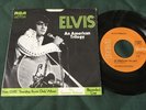 1972 ELVIS PRESLEY “An American Trilogy” 45 Picture Sleeve Rare