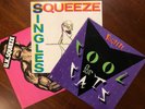 SQUEEZE  Vintage Vinyl 3-PACK: Singles 45's & Under, Cool for Cats, U.K. Squeeze