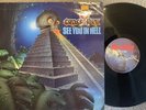 CROSSFIRE See You In Hell LP VG+/EXC 1984 Mausoleum SKULL 8314 rare import metal