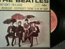 1965 THE BEATLES 4by4 M- CAPITOL SWIRL EP R-5365 RECORD AND  CARDBOARD COVER