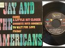 JAY AND THE AMERICANS COME A LITTLE BIT CLOSER EP EX