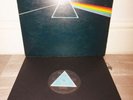 Pink Floyd SOLID BLUE TRIANGLE 1st UK press A2/B2 Dark Side Of The Moon EX+