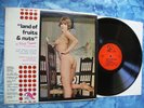 BUB THOMAS - LAND OF FRUITS & NUTS LP LAFF orig NUDE CHEESECAKE COVER ART