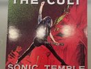 THE CULT Sonic Temple 1989 UK vinyl LP + INNER original Sun King Fire Woman
